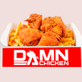 1/2 Damn chicken broaster + 2 papas